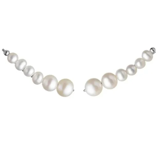 byBiehl - Aura sølv earclimber, large  - 4-3902WP-R