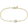 byBiehl - Coco armbånd i forgyldt med perle - 2-3301wp-gp