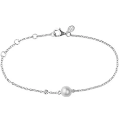byBiehl - Coco armbånd i sølv med ferskvandsperle - 2-3301wp-r