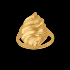 byBiehl - Dunes ring i guldbelagt sølv - 5-4903-gp