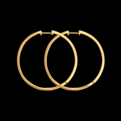 byBiehl - Grace hoops i forgyldt, 35mm - 4-5004-gp