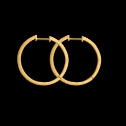 byBiehl - Grace hoops i forgyldt, 25mm - 4-5003-gp