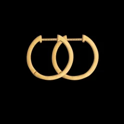 byBiehl - Grace hoops i forgyldt, 18mm - 4-5002-gp