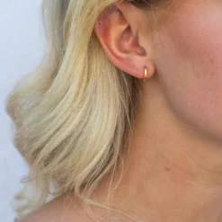 byBiehl - Grace hoops i forgyldt, 12mm - 4-5001-gp