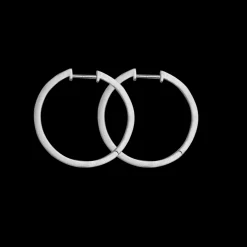 byBiehl - Grace hoops i sølv, 25mm - 4-5003-r