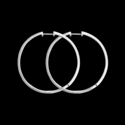 byBiehl - Grace hoops i sølv, 35mm - 4-5004-r