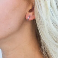 byBiehl - Grace hoops i sølv, 12mm - 4-5001-r