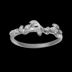 byBiehl - Jungle Ivy sparkle ring sølv - 5-3102a-r