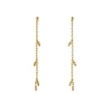 byBiehl - Jungle Ivy string ørestik i forgyldt - 4-3111a-gp