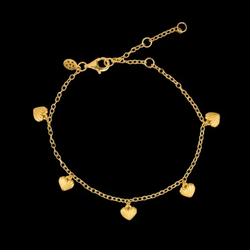 byBiehl - Just Love Armbånd i forgyldt sølv - 2-4503-gp
