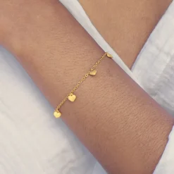 byBiehl - Just Love Armbånd i forgyldt sølv - 2-4503-gp