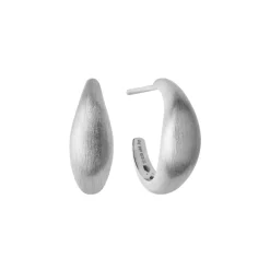 byBiehl - Ocean flow hoops i sølv, small - 4-4201-r