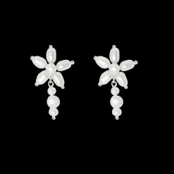 Bybiehl - Pearl Signatur øreringe med perle i sølv - 4-039wp-r