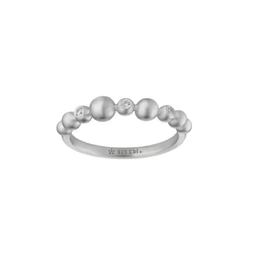 byBiehl - Pebbles band ring i sølv - 5-3802a-r
