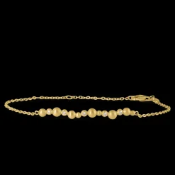 byBiehl - Pebbles guldbelagt sølv armbånd med sten - 2-3801a-gp