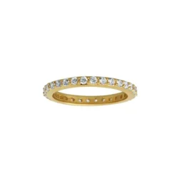 byBiehl - Sparkle band ring i guldbelagt sølv - 5-1502a-gp