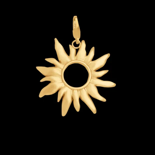 byBiehl - Sun Wild vedhæng i guldbelagt sølv, Large - 7-4801-gp