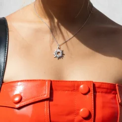 byBiehl - Sun Wild vedhæng i sterling sølv, Large - 7-4801-r