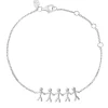 byBiehl - Together family armbånd i sølv med 5 personer - 2-2005-r