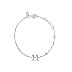 byBiehl - Together family armbånd i sølv med 2 personer - 2-2002a-r