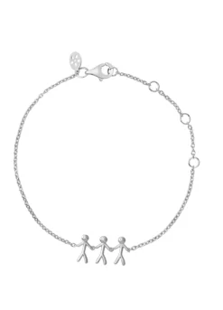 byBiehl - Together family armbånd i sølv med 3 personer - 2-2003-r
