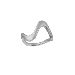 byBiehl - Wave ring stor i sølv - 5-3704-r