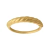 byBiehl- Seashell ring i forgyldt sølv-5-3602-gp