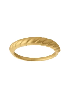 byBiehl- Seashell ring i forgyldt sølv-5-3602-gp