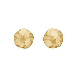 ByBirdie - Koan Coin 14kt guld ørestikker - 50811496