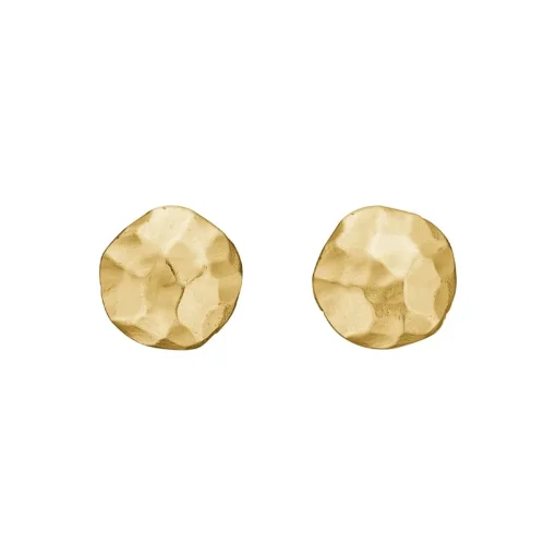 ByBirdie - Koan Coin 14kt guld ørestikker - 50811496