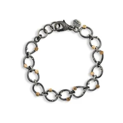 ByBirdie - Orion link armbånd i rustikt design - 50301243