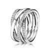 190919cz - Pandora ring med zirkoner