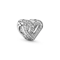 798692-cz- Pandora charm hjerte med sten