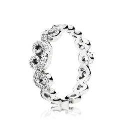 197117cz- Pandora ring med zirkoner
