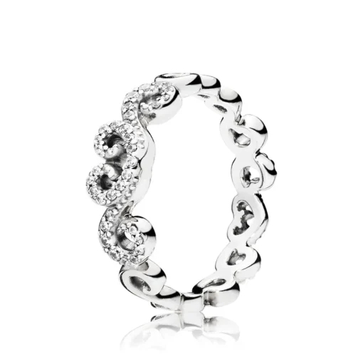 197117cz- Pandora ring med zirkoner