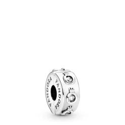 798326cz-Crown O Sparkling sølv charm