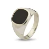 50110190d-Herrering med onyx fra Bybirdie