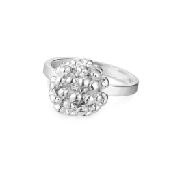 Flora Danica - Dild ring i sterling sølv - df-ri-s