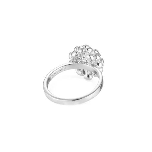 Flora Danica - Dild ring i sterling sølv - df-ri-s