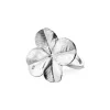 Flora Danica - Statement firkløver ring i sterling sølv - flc-stri-s
