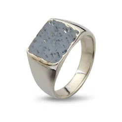 Herrering med hamret top -50110190f