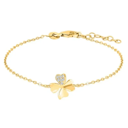 Joanli Nor - 18 karat guldbelagt firkøver armbånd - 80451135900