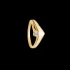 14 karat guld ring med 0.05 karat brilliant - 138638FB