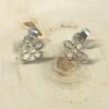 Klaus Gønget - Dagmarkors ørestikker i sølv, 9x10mm - 910925s