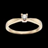 Kleopatra - 14 karat guld ring med 0,10ct diamant - 7135,10