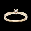 Kleopatra - 14 karat guld ring med 0,05ct diamant - 7135,05