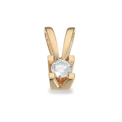 Kleopatra - Vedhæng i 14 karat guld med 0,15ct diamant - 2135,15