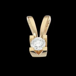 Kleopatra - Vedhæng i 14 karat guld med 0,20ct diamant - 2135,20