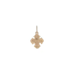 Lund Copenhagen - 8 karat guld dagmarkors, 9 x 10mm - 3061183-r