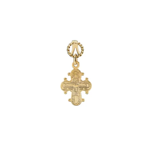 Lund Copenhagen - 8 kt. guld Dagmarkors, 14x12mm - 3061121